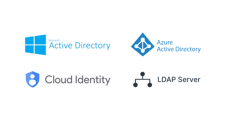 Windows AD、LDAP 和云服务