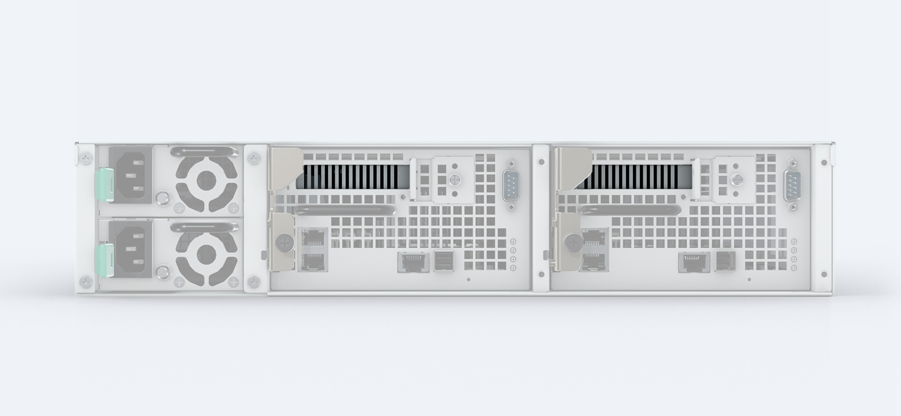 product SA3200D back view photo - PCIe 3.0 插槽