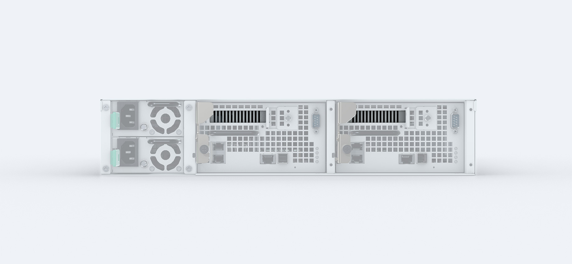 product UC3200 back view photo - highlight pcie