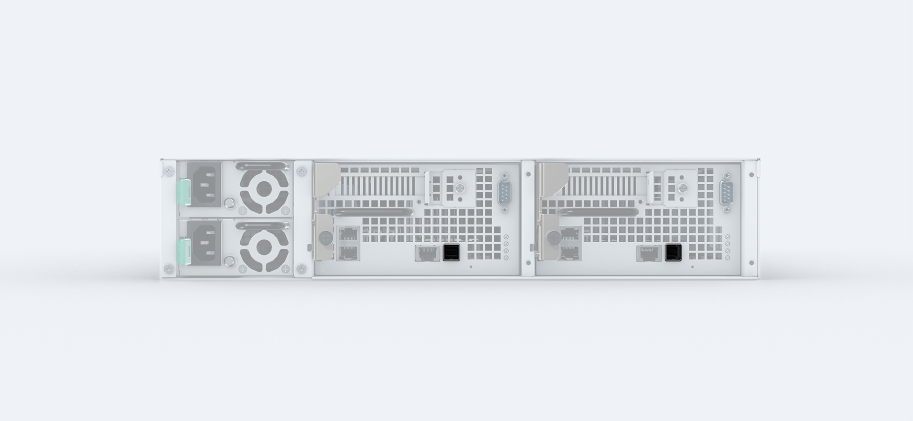 product UC3200 back view photo - highlight port