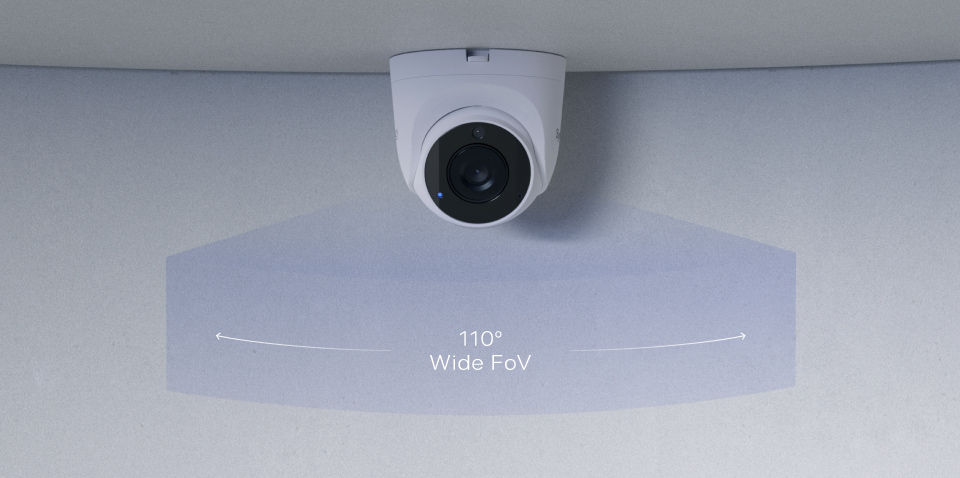 5 MP 和 110° 宽可视区域